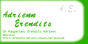 adrienn erendits business card